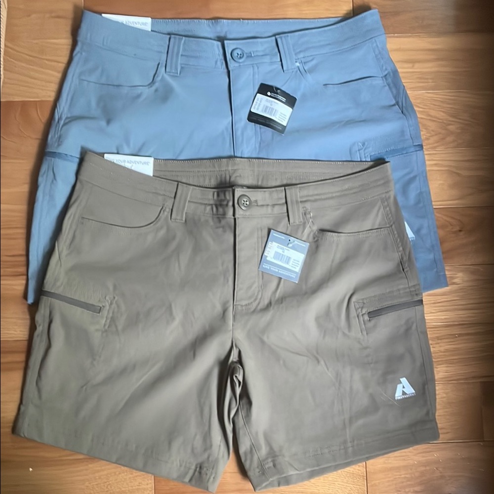 Eddie Bauer Cargo Guide Hiking Shorts Size 10